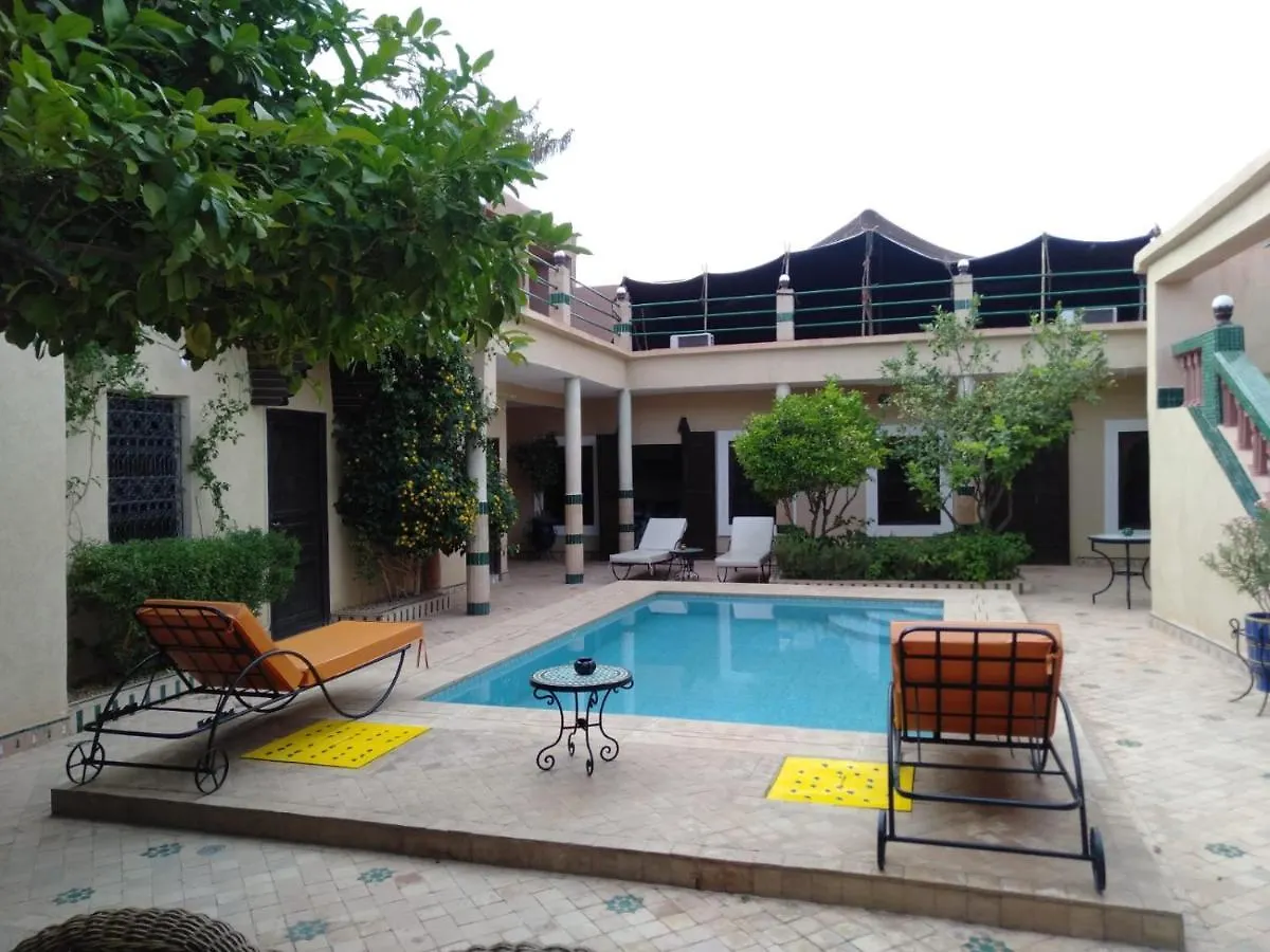 Отель Riad Rime Garden Marrakech Lagouassem Марокко