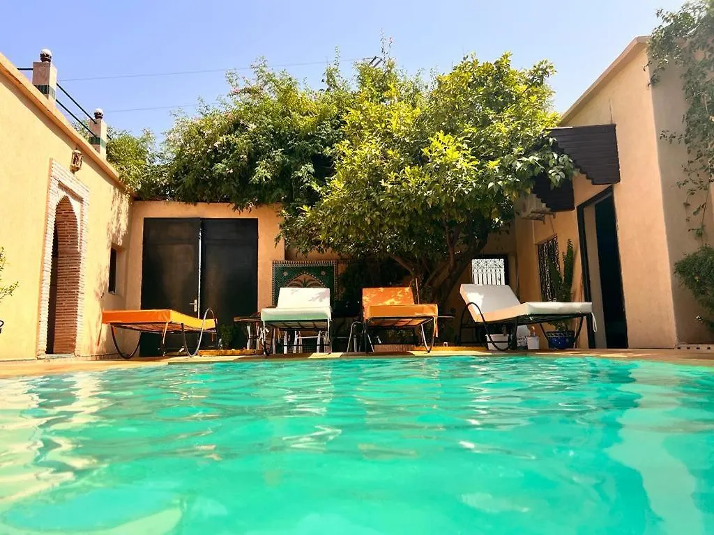 Отель Riad Rime Garden Marrakech Lagouassem
